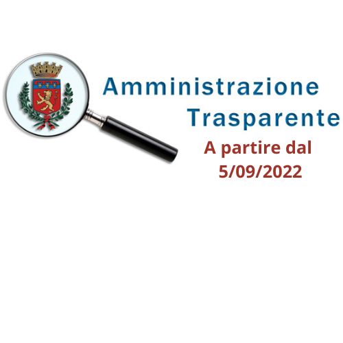 AMMINISTRAZIONE TRASPARENTE NUVOLA